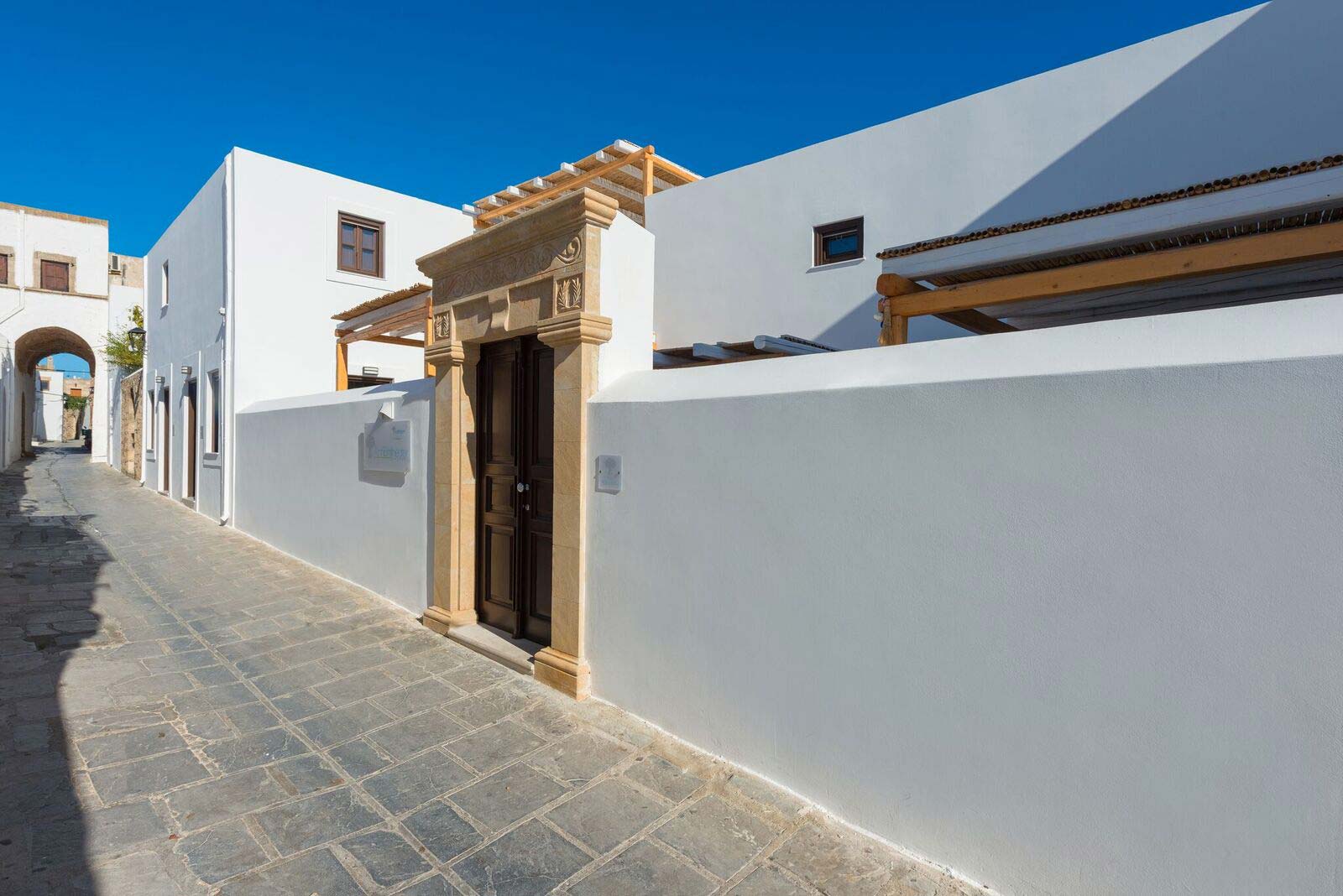 Lindos Amphitheater Villas Sokaki Street Lindos Amphitheater Villas Sokaki Street