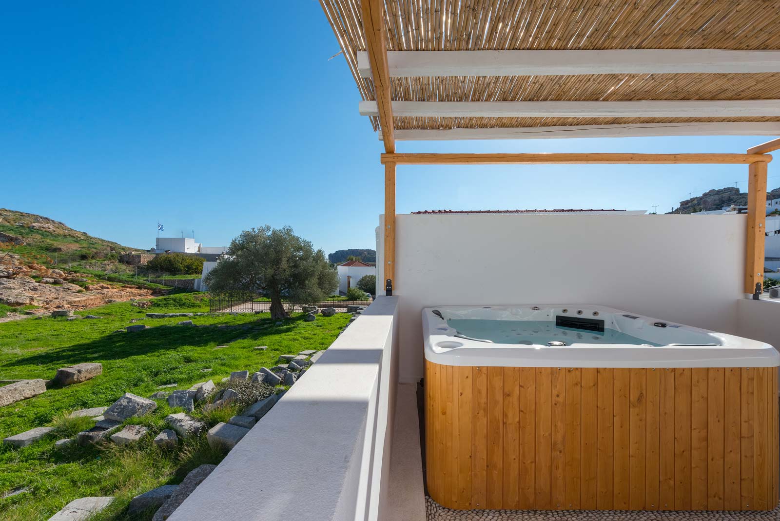 Villa Hecate – Courtyard – First Floor View Villa Hecate - Courtyard - First Floor View